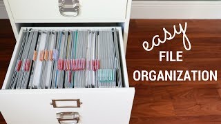 HOW TO ORGANIZE YOUR FILES [upl. by Rhodia]