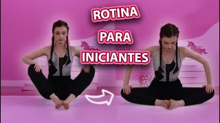 ROTINA DE FLEXIBILIDADE NÃVEL BÃSICO INICIANTE  Luiza Corti [upl. by Edialeda86]