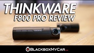 Thinkware F800 Pro Review  BlackboxMyCar [upl. by Anelim]