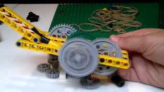 Lego windup motor ULTIMATE [upl. by Rexer]