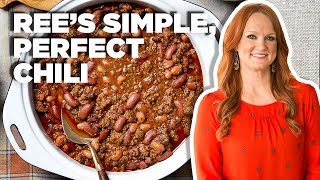 Simple Perfect Chili with Ree Drummond  The Pioneer Woman  Food Network [upl. by Dolph]