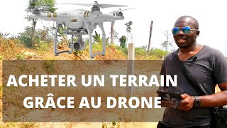 Acheter un terrain en Afrique en utilisant un DRONE [upl. by Calida]