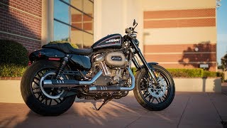 2020 HarleyDavidson Roadster XL1200CX  Test Ride and Review [upl. by Egin]