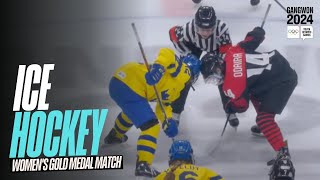 RELIVE  Ice Hockey Womens Final  Gangwon2024 [upl. by Elleiand686]