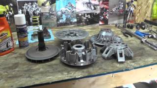 Servicing Maintain Canam Clutches [upl. by Lamonica523]