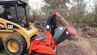 Skid Skid Wood Chipper Testing [upl. by Adamek]