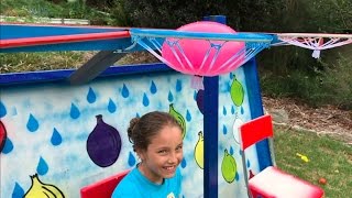 Dunking Chair Carnival Game  Make Science Fun [upl. by Abbye]