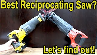 Best Sawzall RECIPROCATING SAW Milwaukee vs DeWalt Makita Ryobi Bauer [upl. by Sivet]