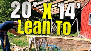 DIY Lean to Full Build from Start to Finish [upl. by Anilesor]