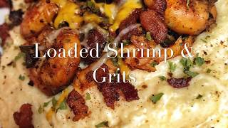 Loaded Shrimp and Grits [upl. by Eleira]