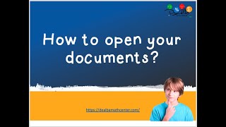 How to Access my Documents [upl. by Imaon]