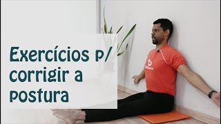 Exercícios para corrigir postura  RPG  Dr Rodrigo Lopes [upl. by Singer]