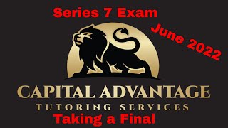 Take a Series 7 Final with me FINRA Exam June 2022 series7exam series7exam [upl. by Nwadal]