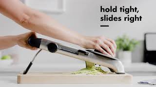 OXO SteeL Chefs Mandoline Slicer [upl. by Siusan952]