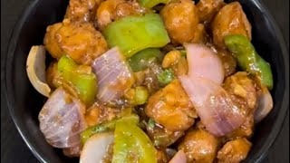 Soyabean chilli manchurian recipe [upl. by Avirt]