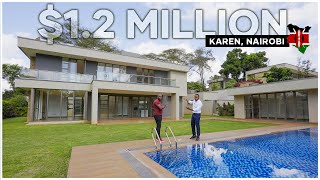 Incredible 1200000 Glass TownHouse in Karen Nairobi [upl. by Roy]