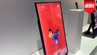 Heres A TV You Can Flip Sideways For Vertical Video Content Samsung Sero TV From CES 2020 [upl. by O'Carroll]