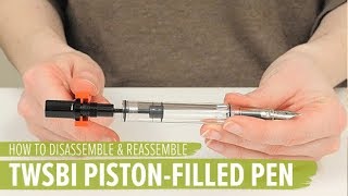 How to Disassemble amp Reassemble a TWSBI PistonFilled Pen [upl. by Swor477]