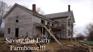 Early Historic Farmhouse Restoration  How to w Yaglou Ep1 [upl. by Thad]