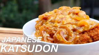 katsudon recipe  カツ丼 作り方 [upl. by Rolandson]