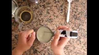 How To Latte Art With Instant Coffee [upl. by Ymerrej898]