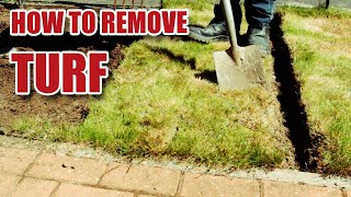 How to Remove Turf  Grass [upl. by Heshum]