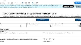 Temporary Resident Visa Visitor visa or TRV From Inside Canada How to Apply Step by Step [upl. by Garrot]