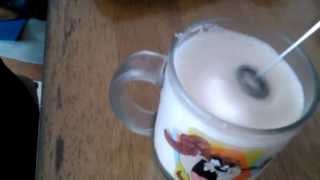 Aerolatte Review Frothing Cold Milk In Under 1 Minute [upl. by Juster]