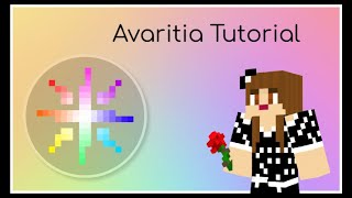 Minecraft Avaritia Tutorial [upl. by Grishilde880]