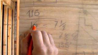 como hacer escaleras de madera 1CALCULO [upl. by Sergu]