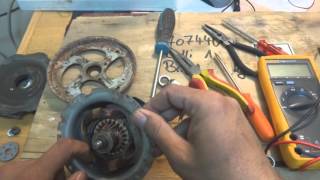 Motor winding Universal motor repair part 1 [upl. by Nitsu]