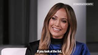 Jennifer Lopez interview for LinkedIn [upl. by Orvie]