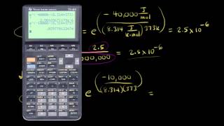 The Arrhenius equation  Kinetics  AP Chemistry  Khan Academy [upl. by Barris]