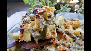 Pasta al forno con carciofi e funghi [upl. by Loss]